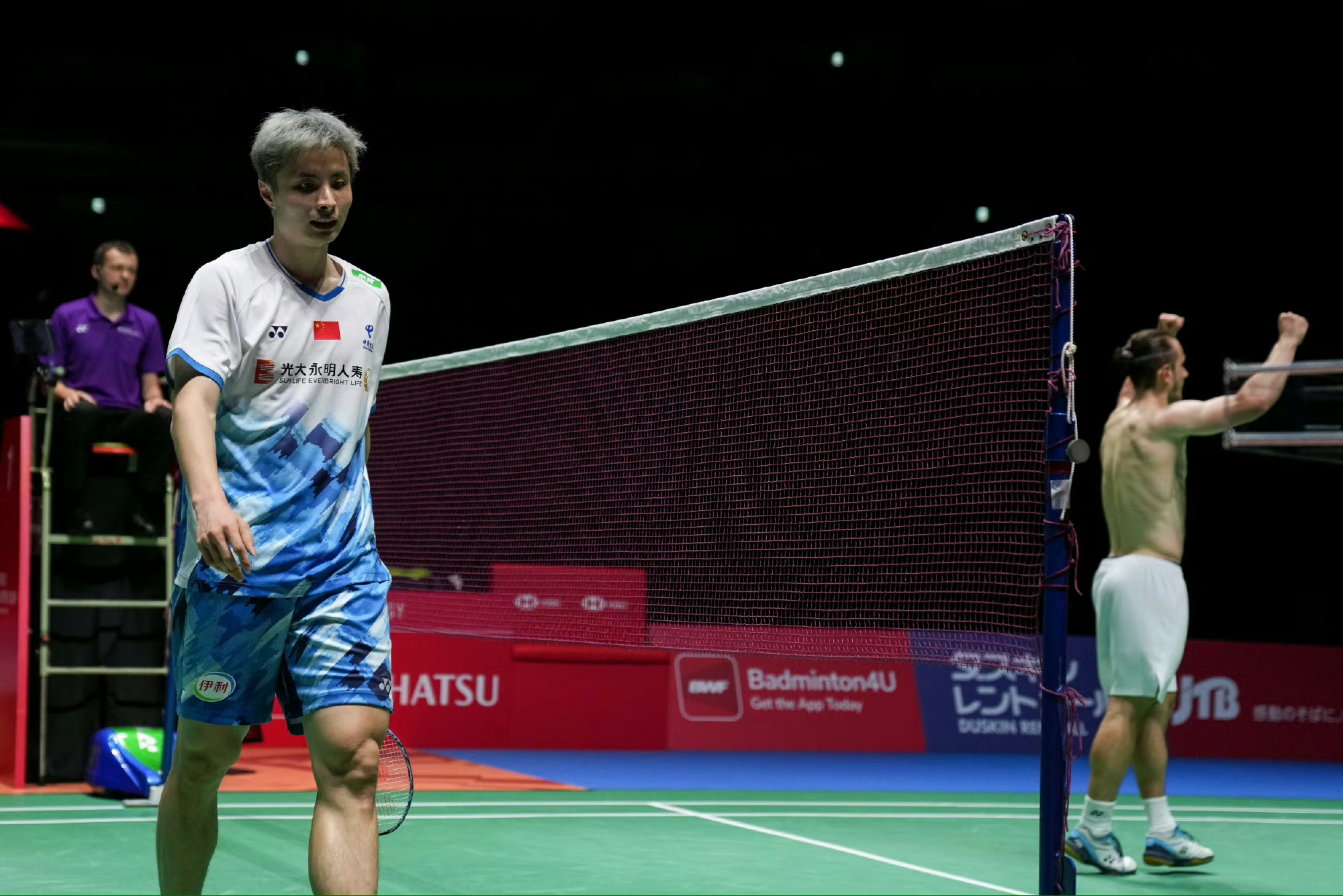 日本队横扫印度队,石宇奇扛起全队 日本队横扫印度队,石宇奇扛起全队